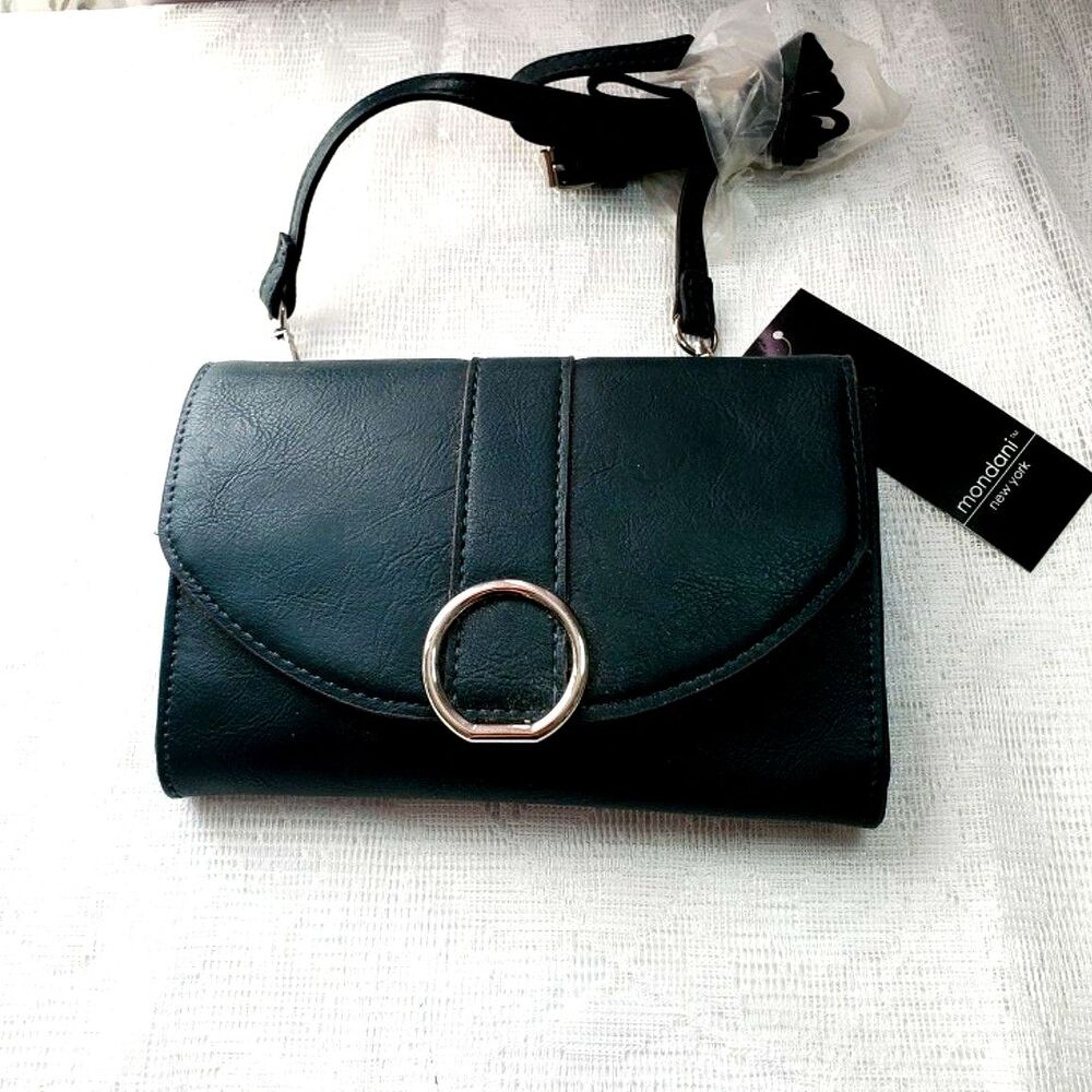 Brand New Mondani Ellie Teal Green Crossbody bag